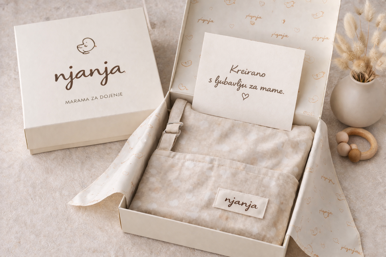 Njanja marama za dojenje